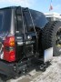 Bagażnik dachowy Nissan Patrol Y60 długi z siatką.